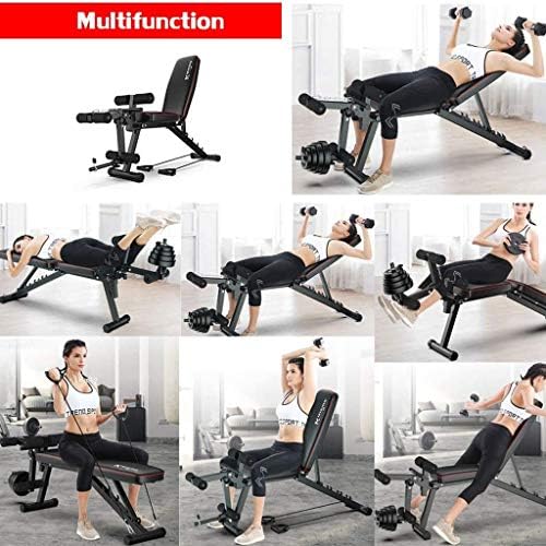 XFENG Multi-function Weight Bench, Fitness Bench with Leg