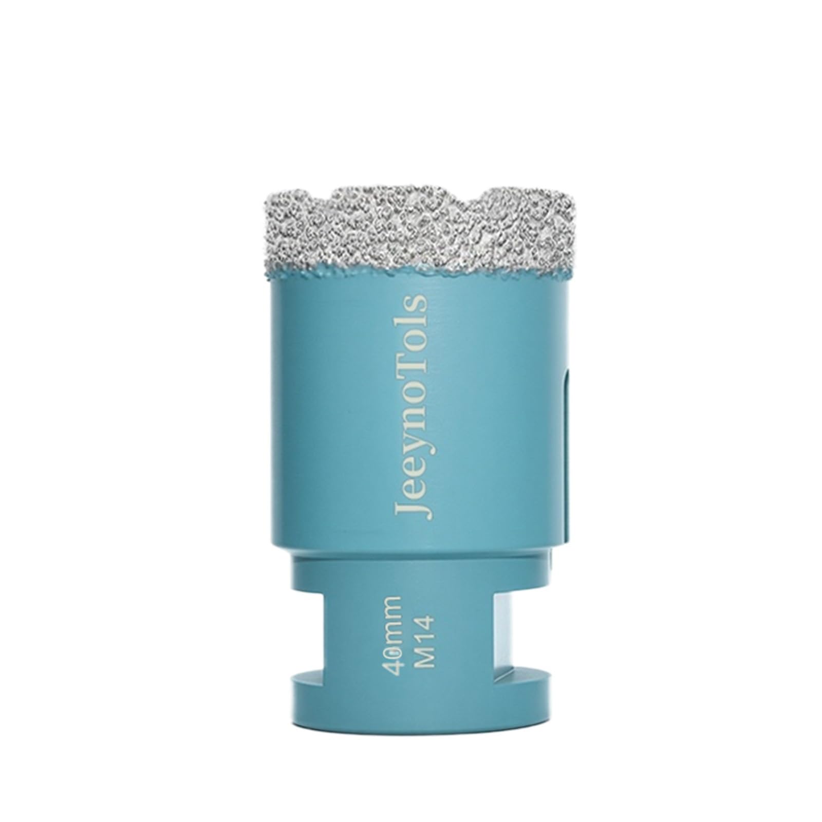 Dry Diamond Core Drill Bit - JeeynoTols 40mm Tile Drill Bit Porcelain Ceramic Tile Granite Marble Hole Saws with M14 thread