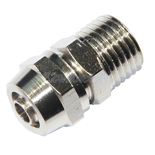 Brass Air Line Tube Connector Splitter Adapter Joint Fitting Coupler M54mm