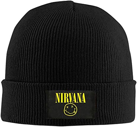 Unisex Knit Caps Welcome Header Nirvana Logo Beanie Hat