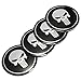 2.2INCH 4PCS Cool 3D Skull Car Steering Tire Wheel Center Car Sticker Hub Cap Emblem Badge Decal Symbol for Opel Renault Mazda BMW Audi Ford