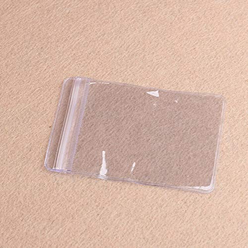 Wrap Bag - 100x Clear Pvc Plastic Coin Bag Case Wallets Storage Envelopes Seal Bags Gift Package - Organizer Bags Bubble Lamp Soap Washing Wrap Gloves Display Shrink Gift Baskets Boxing