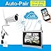 Luowice 1080P Wireless Security Camera System with 11” Monitor HD 2MP 4CH Home Video Surveillance System Built in 2TB HDD Indoor Outdoor Waterproof CCTV WiFi Cameras with IR Night Vision