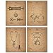 Nurse Patent Prints - Set of Four Vintage Wall Art Photos