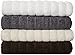 Classic Turkish Towels CTT Luxury Hand Towels for Bathroom Set of 4, 100% Turkish Cotton, Quick Dry & Comfy Towels for Hotel & Spa, Highly Absorbent | 20