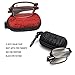 SOOLALA Compact Mini TR90 Pocket Folding Reading Glasses with Clip Holder Zipper Case