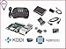Raspberry Pi 2 XBMC KODI OSMC Media Center Wifi Keyboard Remote HTPC