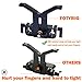 FOTYRIG 15mm Camera Bracket Speedlite Mount
