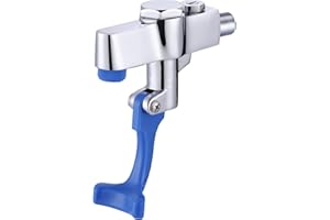 Glass Filler Faucet Wall Mount: iVIGA Push-Back Water Bottle Filling Station - Brass Glass Filling Station Water Filler Faucet for Bar Cafe Hotel Kitchen - Male Inlet No Flange