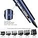 HATTEKER Hair Clippers for Men Cordless Hair Trimmer Beard Trimmer Hair Cutting Kit Waterproof Rechargeable LED Display with Charging Dock
