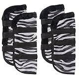 Tough-1 Zebra Mesh Fly Boots