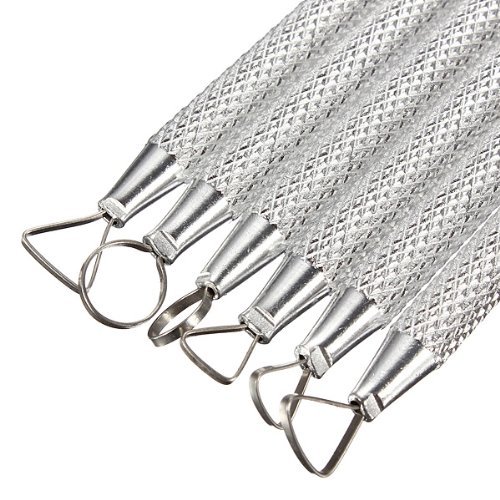 COMIART 6 PCS Sludge Pottery Clay Scraper Clay Sculpting Modelling Tools