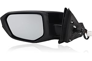 MOFOAP Driver Side View Mirror Compatible with 2016-2021 Honda Civic Power Heated,Civic Side Mirror Left Replace# 76258TBAC02ZA, 5Pins-Heated