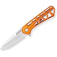Buck Knives 814 Mini Trace Pocket Knife, Orange