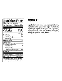 Honey Stinger Organic Waffle, Honey, Sports Nutrition, 1.06 Ounce (16 Count)