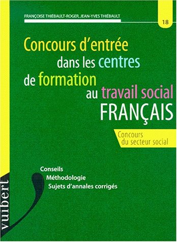 Concours d'entrée dans les centres de formation au travail social, français