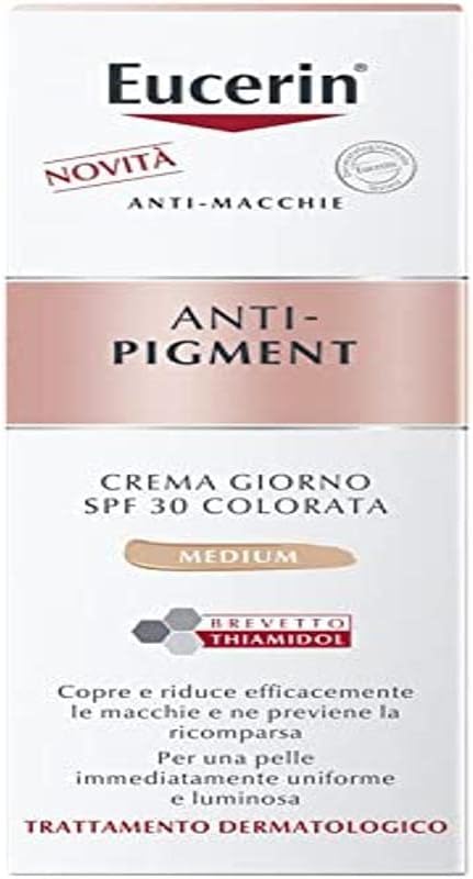 Eucerin Anti-pigment Cream SPF 30 Colourful Medium 50ml Hyperpigmentation Spot