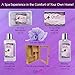 Spa Gift Basket With Sensual Lavender fragrance, Best Valentine's Day, Or Birthday, Wedding, Anniversary Gift for Women and Girls, Bath set Includes Shower Gel, Bubble Bath, Bath Bombs and More!