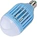 Bug Zapper night light Dual Bright LED Light Bulb Mosquito Zapper Zapplight Kids Room (Blue)