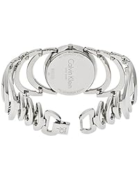 Calvin Klein K4G23126 Señoras Cuerpo Plata Reloj