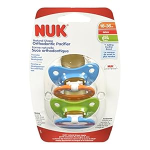 Image of NUK Fashion Latex BPA Free Pacifier, 2 Count