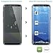 Ailun Screen Protector Compatible with Galaxy S8 Plus Curved Edge Tempered Glass Edge to Edge Full Coverage Compatible with Galaxy S8 Plus Only Anti Scratch Coating Siania Retail Package Not for S8