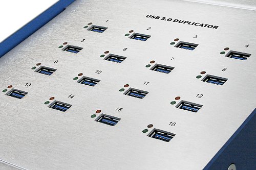 Nexcopy USB160PRO - 16 Target USB 3.0 Duplicator with Partition Tool Module and Nexcopy Drive Manager Software