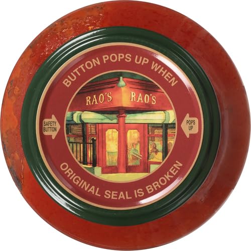 RAO’S HOMEMADE TOMATO SAUCE, 24 OZ, PASTA SAUCE, CARB CONSCIOUS, KETO FRIENDLY, ALL NATURAL, PREMIUM QUALITY, NO ONIONS OR GARLIC, WITH ITALIAN TOMATOES & OLIVE OIL, 1.5 POUND (PACK OF 1)