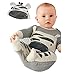 1Set Newborn Infant Baby Boys Girls Romper (Age 0-6M, Gray)