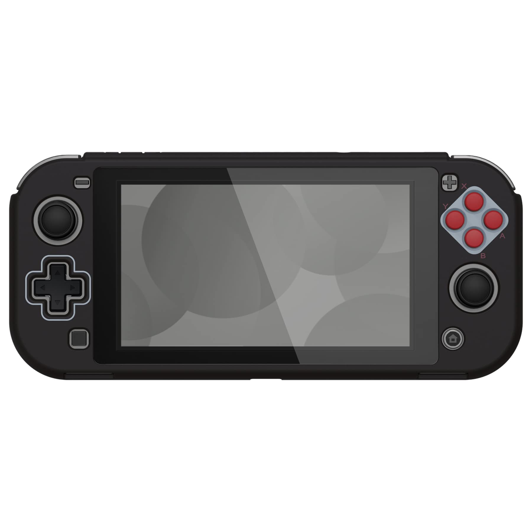 playvital ZealProtect Protective Case for Nintendo Switch Lite, Hard Shell Ergonomic Grip Cover for Nintendo Switch Lite w/Screen Protector & Thumb Grip Caps & Button Caps - Classics NES Style
