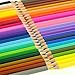 U.S. Art Supply 50 Piece Adult Coloring Book Artist Grade Colored Pencil Set with Zippered Storage and Carrying Case - Vibrant Colors, Smooth Art Drawing, Sketching - Kids, Students, Adults, Beginners