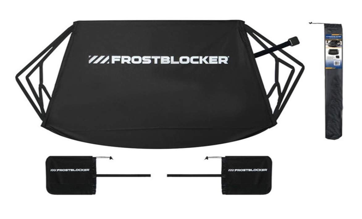 FROSTBLOCKER Delk Windshield and Mirror Cover and Safety Straps