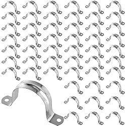 HAKZEON 200 PCS 2 Inches M50 Rigid Pipe Strap, Two