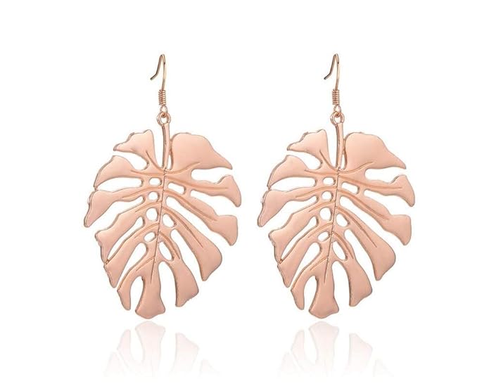 tropical statement earrings