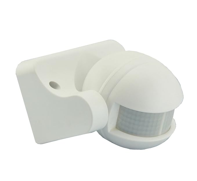 coolwest Detector de movimiento por infrarrojos PIR ajustable 180 ...