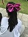 JOYOYO Boutique Glitter Reversible sequins 8 Inch Bows For Girls Hair Bow Clips For Baby Girls Teens Kids Toddlers 4 Colors Reversible Sequins