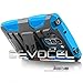 Evocel Generation Series Phone Case Compatible with G Vista 2 (2015 Release) with HD Screen Protector and Belt Clip Holster, Blue