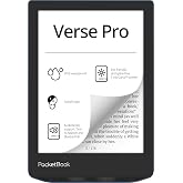 PocketBook Verse Pro E-Reader Waterproof | Eye-Friendly 6'' E-Ink Carta&trade; HD Touchscreen | Audio-Book &amp; E-Book Reader | Text-to-Speech Function | SMARTlight | 16GB | WiFi &amp; Bluetooth | Azure
