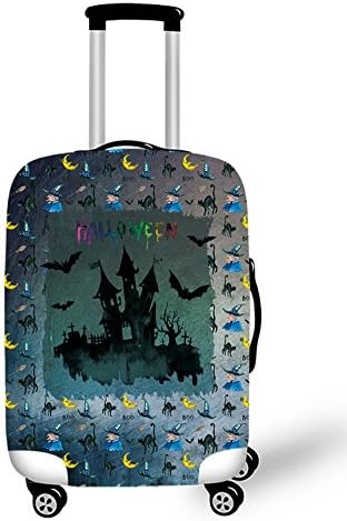 XABL Thicken Durable Travel Suitcase Luggage Protective Cover - Only Cover (S ( Fit 18-22 Inch Luggage), H5)