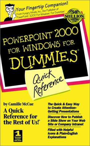 PowerPoint 2000 For Windows For Dummies: Quick Reference (For Dummies: Quick Reference (Computers))