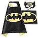(Batman) ROXX Superhero Superman Kids Girl And Boy Cape and Mask Costume for Child