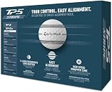 TaylorMade TP5 Stripe Golf Ball 12 Pack White - 5 Layer Tour Ball view 3