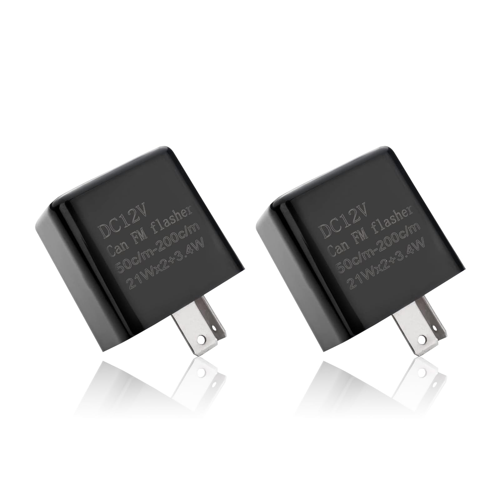 thumbnail image 2 of Alla Lighting 2-Pin LED Flasher Relay – Fix Motorcycle Hyper Flash – Universal 2 of 4