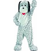 MatGui Adorable Dalmatian Mascot Costume for Adults - Soft Fabric, Perfect for Parties, Dog Mascot Costume