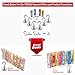 Treats&Smiles Heavy Duty Magnetic Hooks, 6 Strong Rare Earth Neodymium Magnets for Hanging Indoor and Outdoor Use. Bonus - 4 Unique Magnetic Clips
