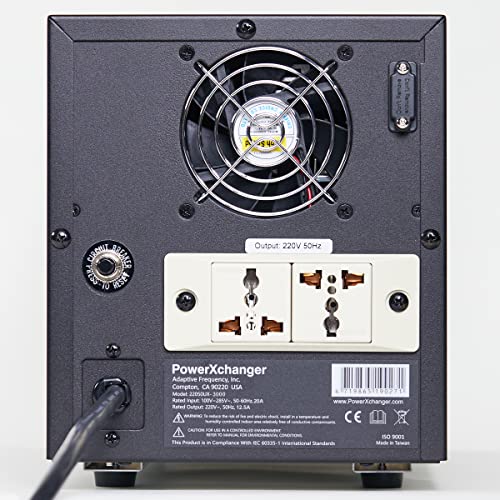220 Volt/50Hz AC Power Source - Step-Up Voltage & Frequency Converters (3000VA/2700W) UX-3K