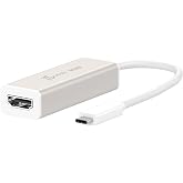 j5create USB Type-C to 4K HDMI Adapter / 4K @60 Hz | for MacBook, Chromebook, Type C Laptops (JCA153)
