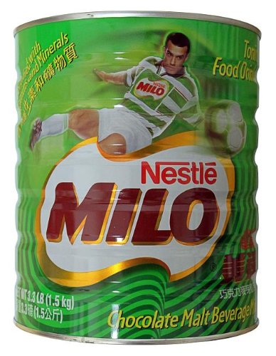 Nestle Milo Chocolate Malt Beverage Mix Jumbo 3.3 Pound Can (1.5kg