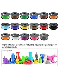 tianse Tpu Flexible de filamento de impresora 3d, Dimensional precisión + -0,03, bobina de 2.2 pound,, rojo