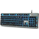 Lidlife G1 Mechanical Gaming Keyboard RGB LED 104 keys Backlit (Anti-ghosting Switches/Full Programmable LED Backlit/Macro Setting )